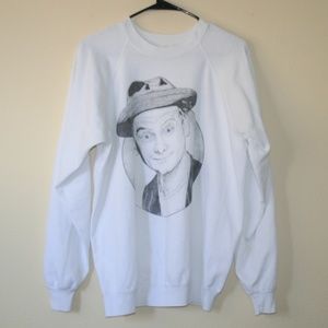 LAST CHANCE! BUY BY 1-13 1984 Honeymooners Ed Norton Sweatshirt USA Large